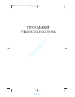 Stock Market Strategies That Works.pdf